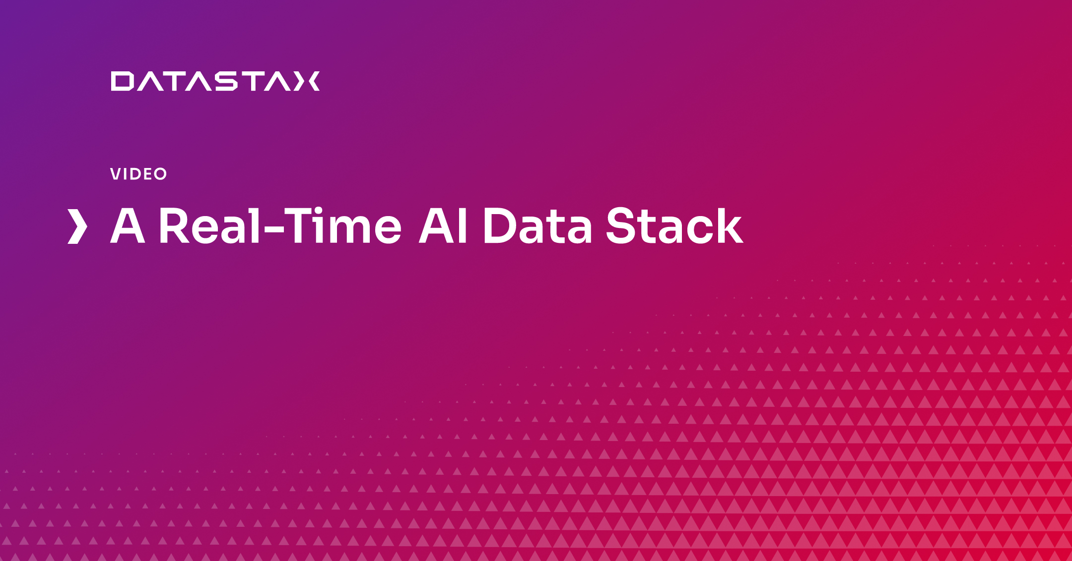 A Real-Time AI Data Stack