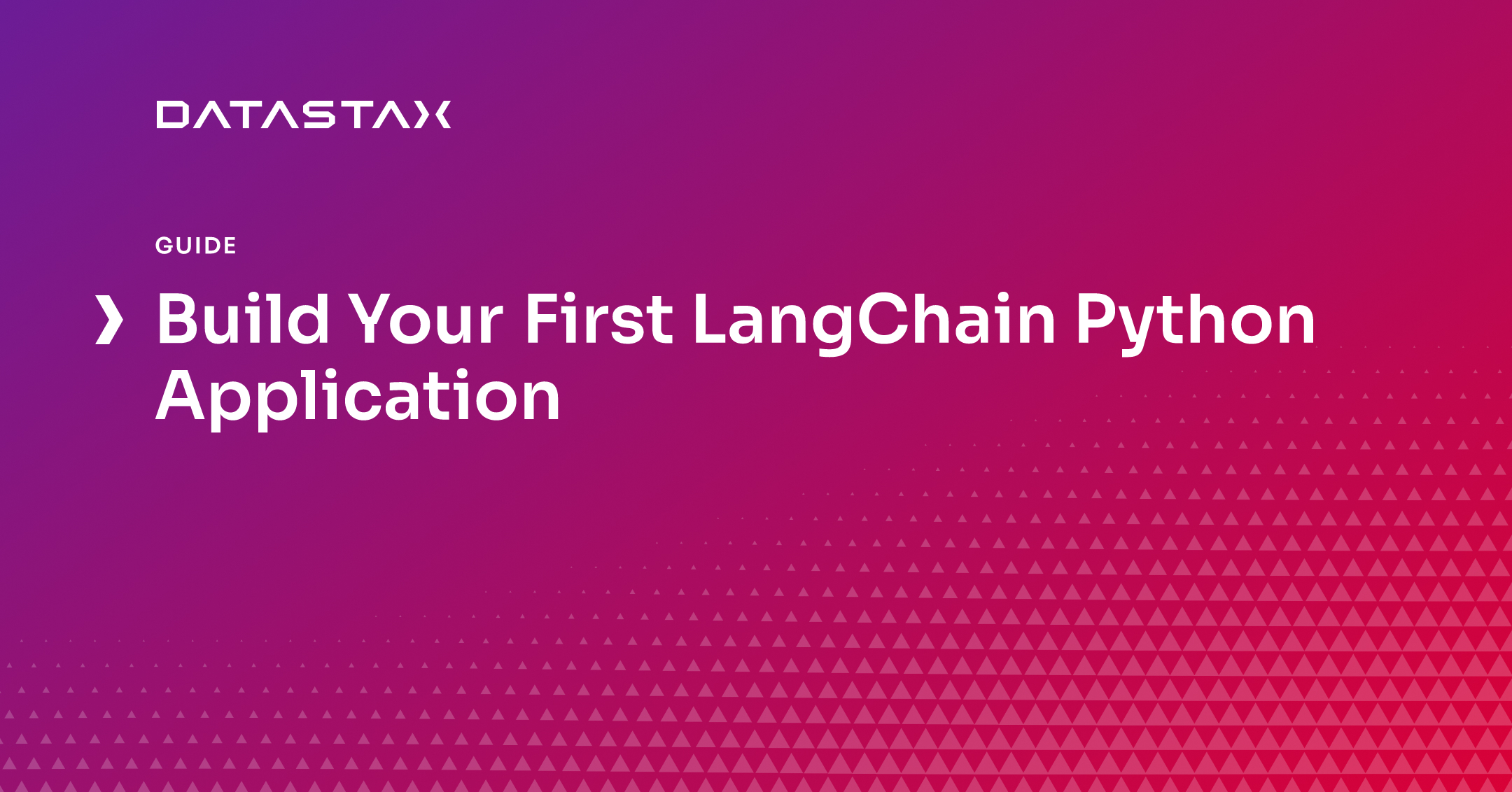 Build Your First LangChain Python Application