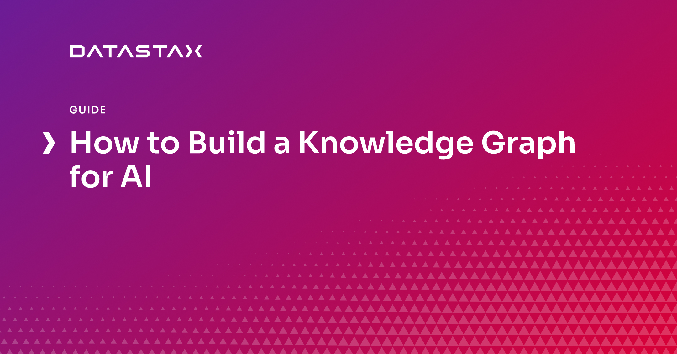 How to Build a Knowledge Graph for AI