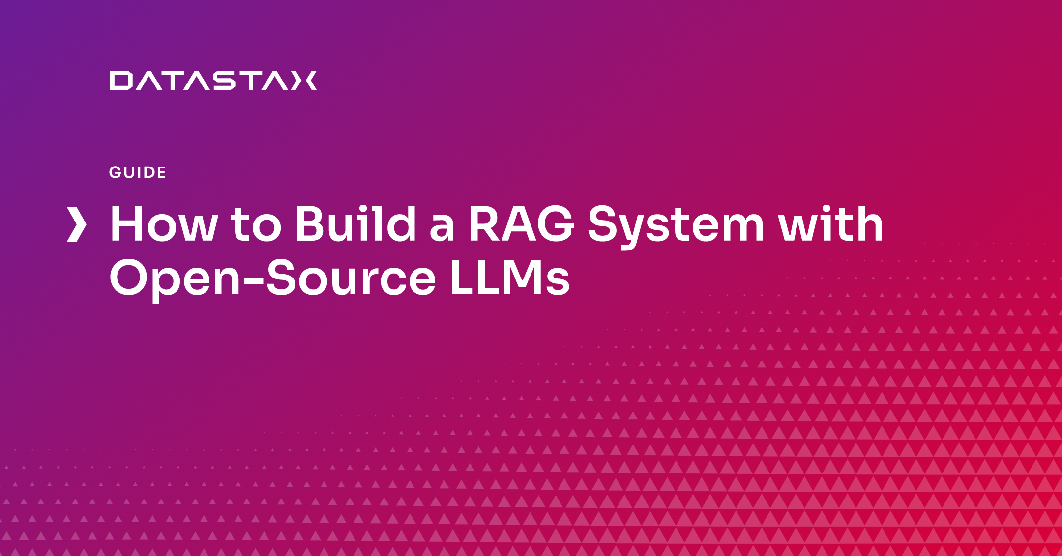 How to Build a RAG System with Open-Source LLMs