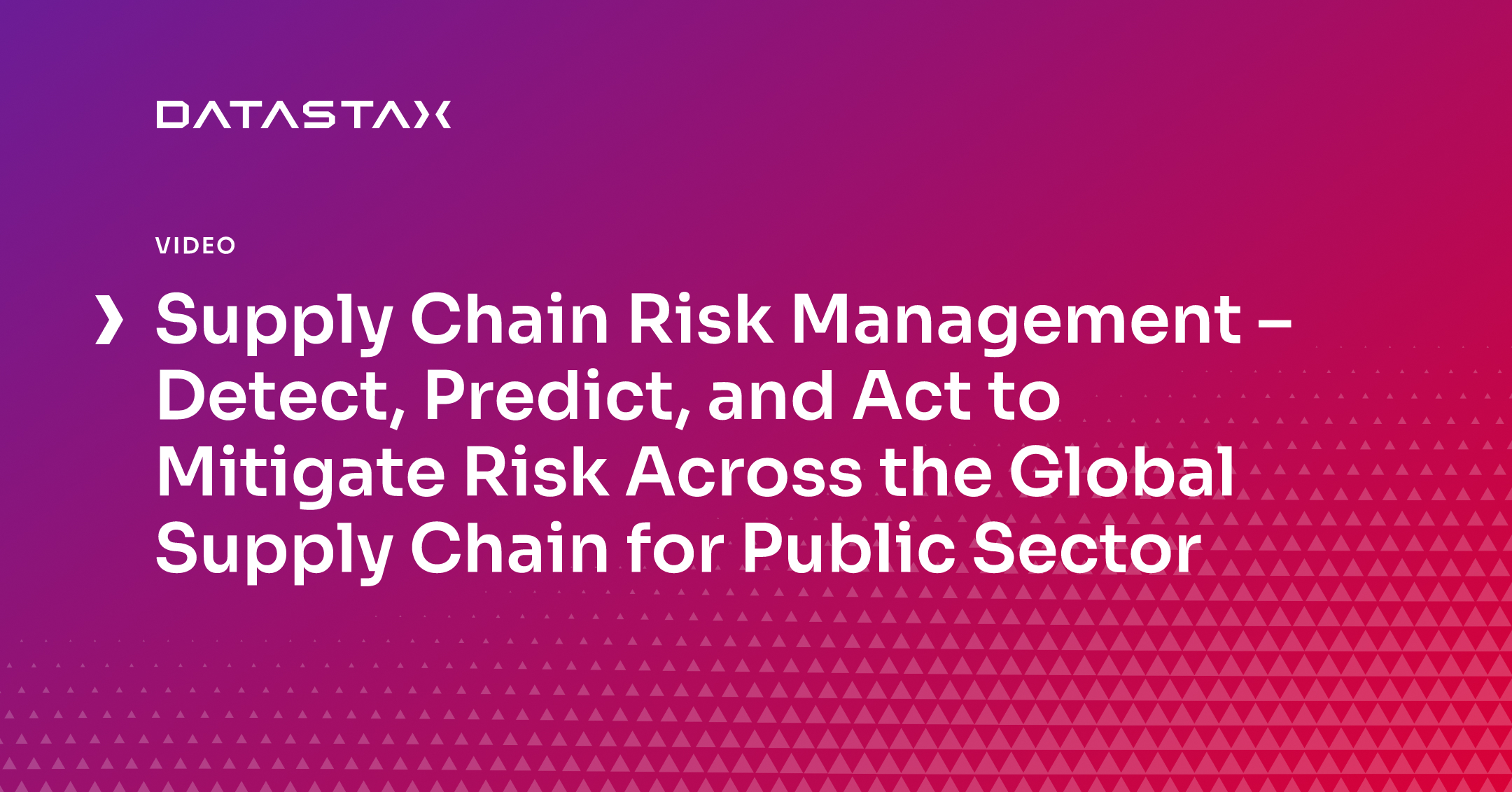 Supply Chain Risk Management Detect Predict And Act To Mitigate Risk Across The Global