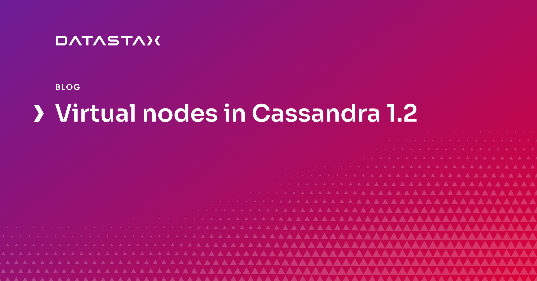 Virtual nodes in Cassandra 1.2 | Datastax