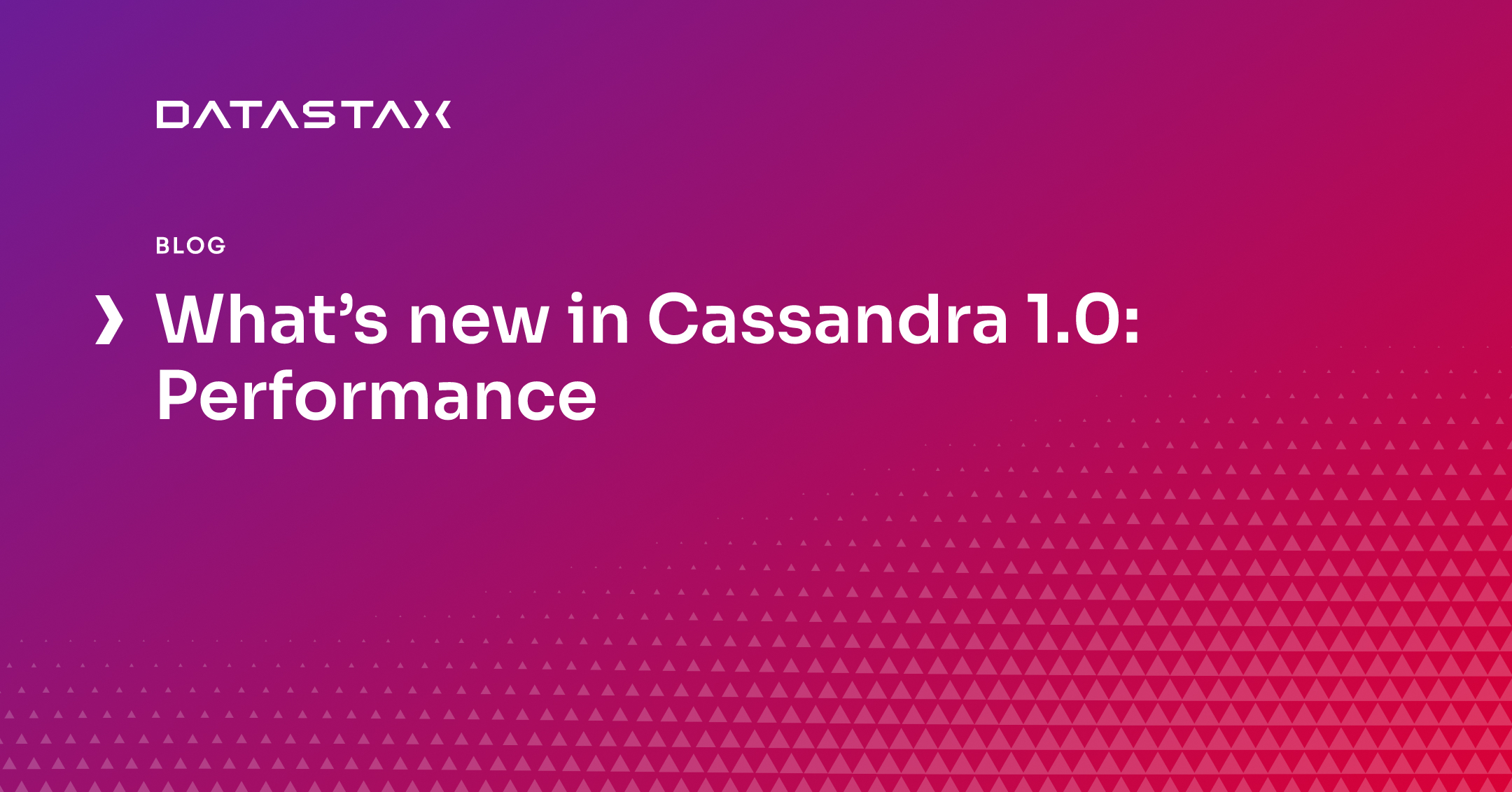 What’s new in Cassandra 1.0: Performance | Datastax